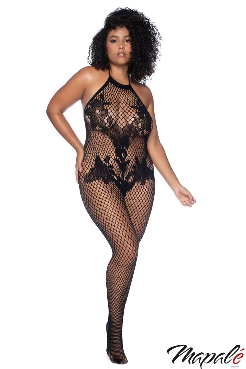 Bodystocking Dentelle Filet Queen Mapalé