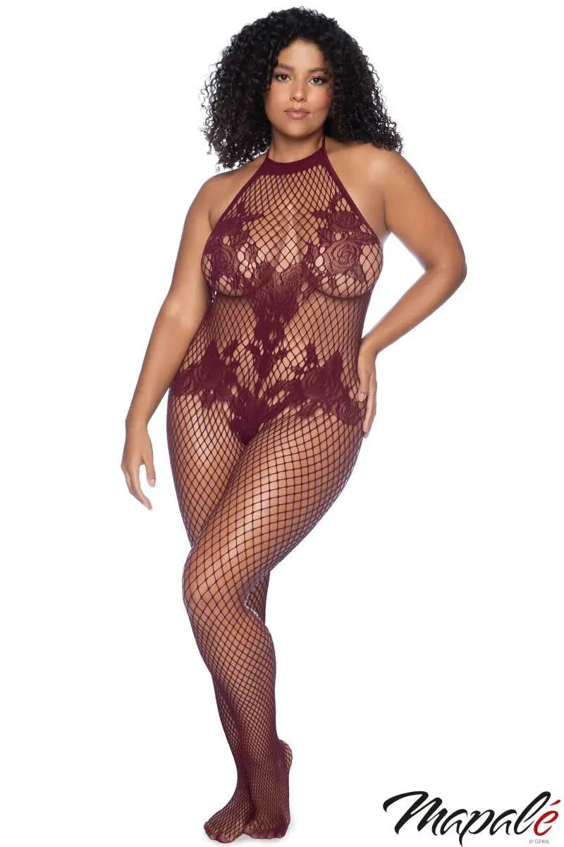 Bodystocking Dentelle Filet Queen Mapalé