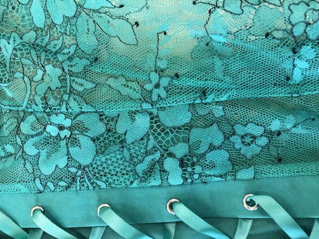 Bustier Aqua Dentelle