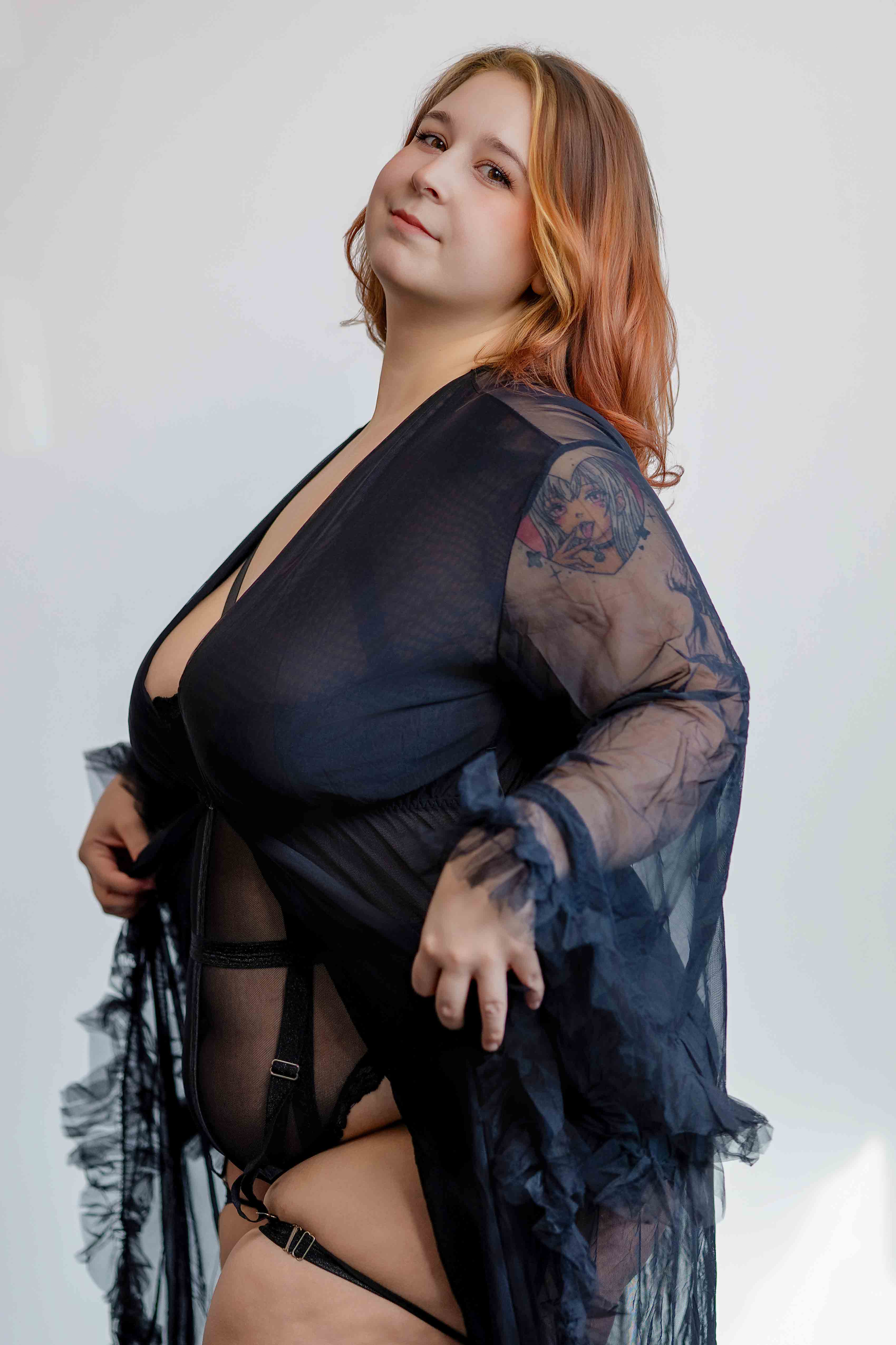 Peignoir Long Séduction Luxe Lace Lingerie