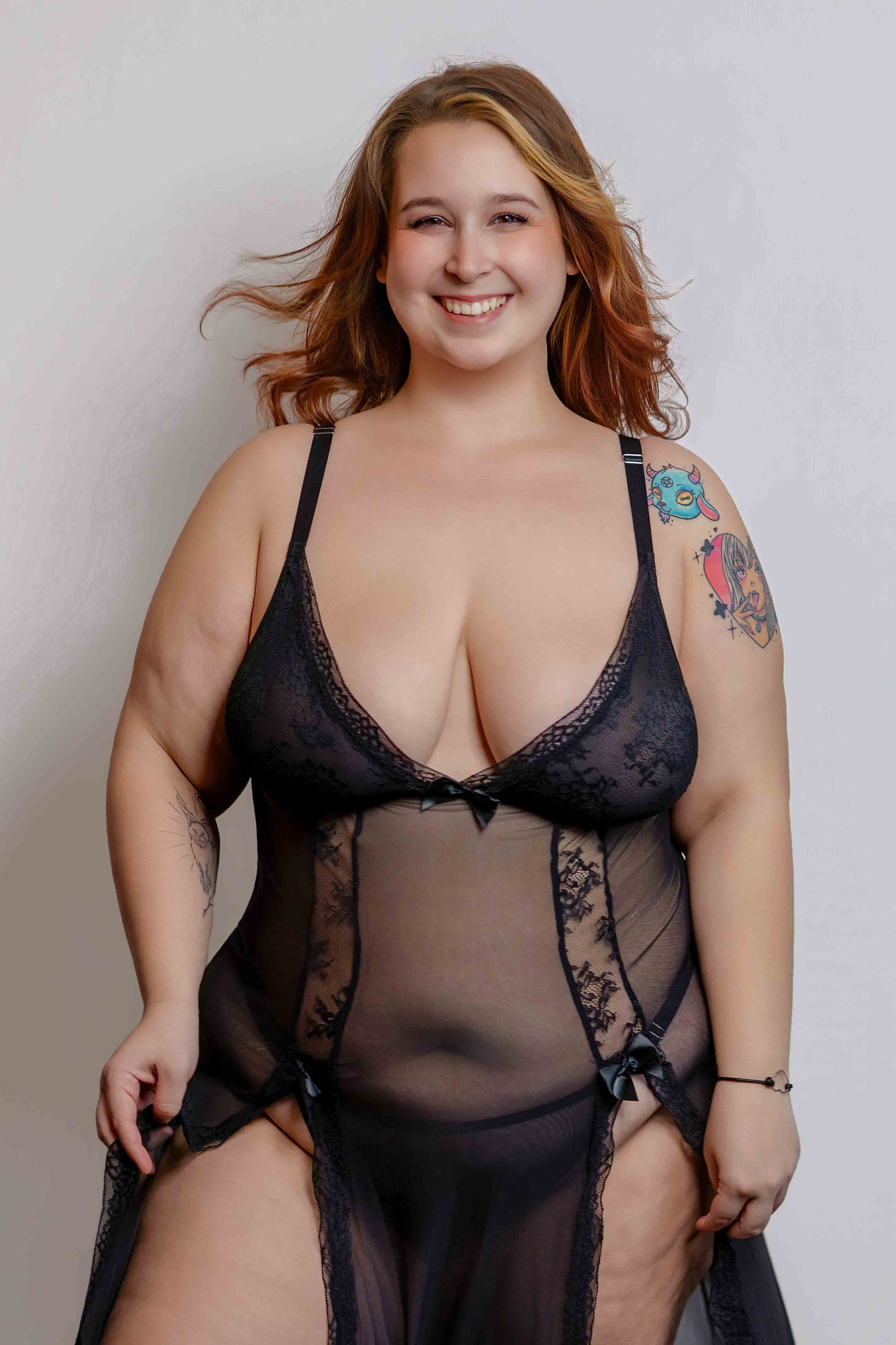 robe de nuit longue Luxe Lace Lingerie