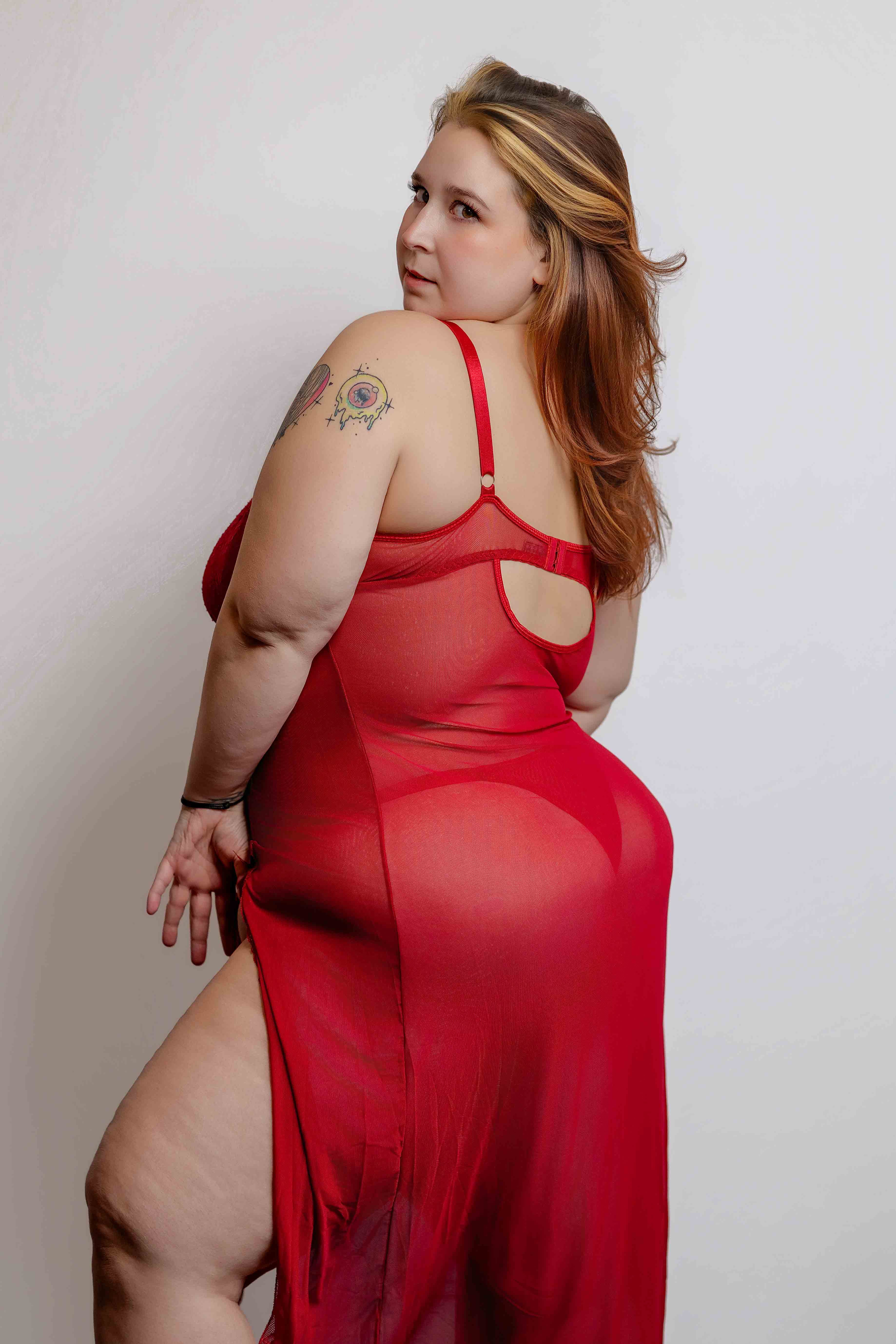 robe de nuit longue Luxe Lace Lingerie