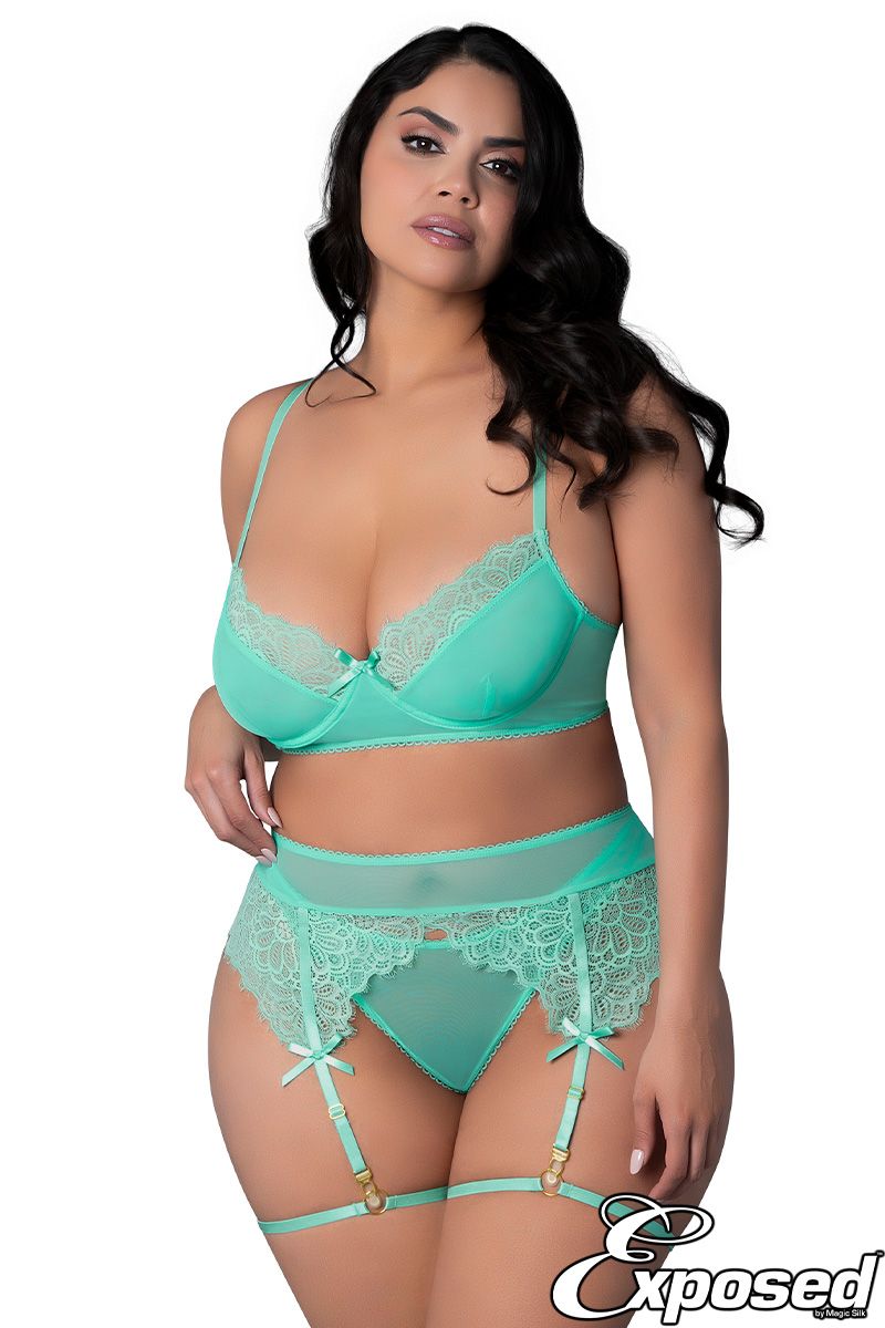Aqua 3PC Queen Set