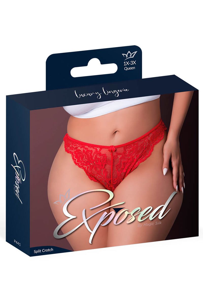 String Dentelle Rouge Fantasy Lingerie