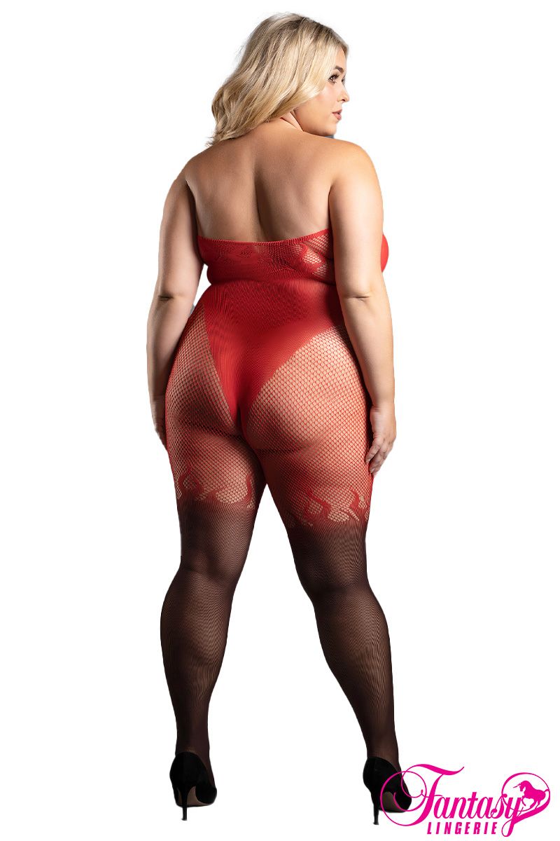 Flame Queen Bodystocking