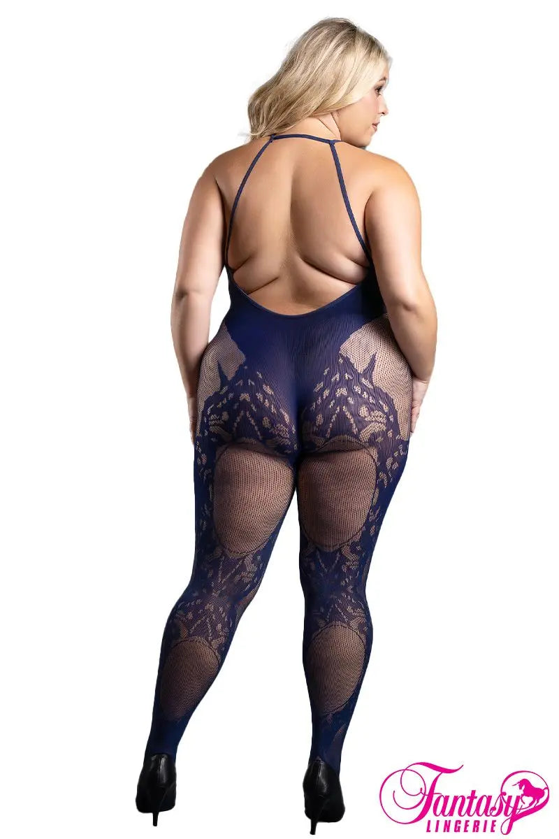 Bodystocking Col Haut Queen Fantasy Lingerie